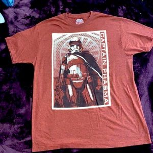 Star Wars Captain Phasma graphic t-shirt XL